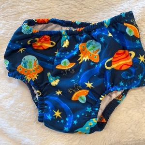 i play. swim diaper 3T UPF 50+ planets rockets